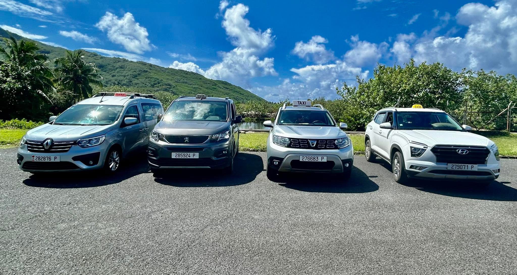 Moorea Taxi/Cab Service fleet
